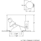 Juno Aculux Recessed Lighting TC963 5-5/8 inch Line Voltage New Construction Standard  Open Aperture Adjustable Housing