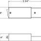 Juno Track Lighting TCLFM11WH (TCLFM11 WH) Trac-Master Current Limiting Feed, 1 Circuit, Mini End Feed, White Color