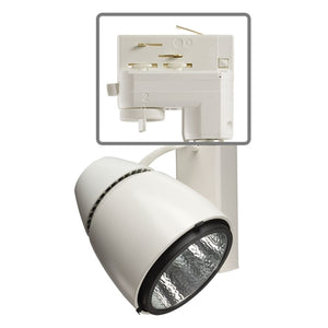 Juno HD Commercial Track Lighting TEK209LG24HCSWH (T209L TEK G2 40K 90CRI PDIM SP WH) 19W Conix LED, 4000K Color Temperature, 90 CRI, White Finish