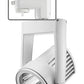 Juno HD Commercial Track Lighting TEK255LG227FWH (T255L TEK G2 27K 80CRI PDIM FL WH) 36W Trac-Master Cylindra LED, 2700K Color Temperature, Flood Beam, White Finish