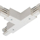 Juno HD Commercial Track Lighting TEK40-WH (TEK40 WH) 120V 2-Circuit/2-Neutral, T Connector - Adjustable Left Polarity, White Color