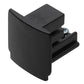 Juno HD Commercial Track Lighting TEK41-BL (TEK41 BL) 277V 2-Circuit/2-Neutral, TEK/HTEK Dead End, Black Color