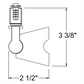 Juno Track Lighting TL1043WH (TL1043 WH) Trac 12 Miniature Low Voltage Cone MR16 LED-Compatible Lampholders, White Finish