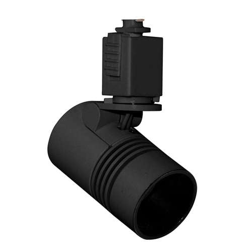 Juno TL114 G2 40K 80CRI NFL BL TMCSNOOTBL Track Lighting Trac 12 LED Mini Cylinder Spotlight, 6W 12V, 4000K Color Temperature, 80 CRI, Narrow Flood Beam Distribution with Snoot, Black Color