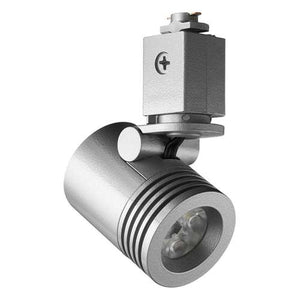 Juno TL114 G2 30K 90CRI FL SL Track Lighting Trac 12 LED Mini Cylinder Spotlight, 6W 12V, 3000K Color Temperature, 90 CRI, Flood Beam Distribution, Silver Color
