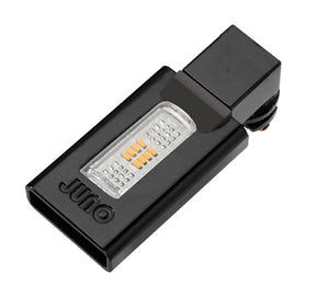 Juno Track Lighting TL201LEDX2-4K-BL Trac 12 LED Module Low Power, 1.3W 4000K Color Temp, Linear Lighting Fixture, Black Color