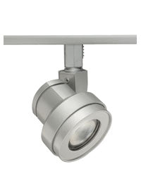 Juno Track Lighting TL252L-3HC-S-SL Cylindra 13W Dimmable LED Trac 12 Track Fixture 3000K, Spot, Silver Finish