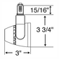 Juno Track Lighting TL261L-4K-S-SL 13W Trac 12 Conix II LED Spotlight 12VAC, 4000K Color Temperature, 80 CRI, Spot Beam, Silver Finish