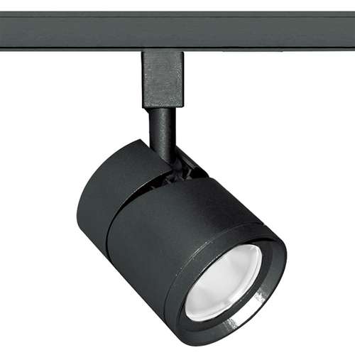 Juno Track Lighting TL381L 30K 90CRI FL BL 13W 12V LED Cylinder Spotlight, 90 CRI, 3000K, Flood, Black Finish