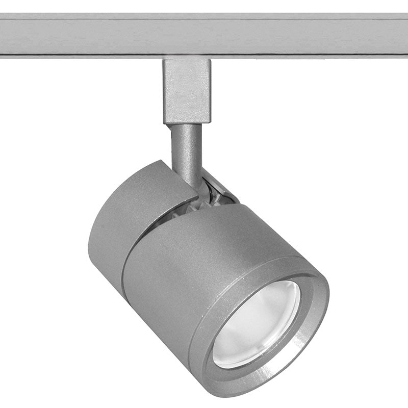 Juno Track Lighting TL381L-3HCWSL 13W 12V LED Cylinder Spotlight, 90 CRI, 3000K, Wide Flood, Silver Finish
