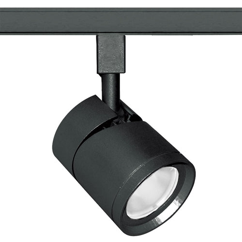 Juno Track Lighting TL381L-3KNBL 13W 12V LED Cylinder Spotlight, 80 CRI, 3000K, Narrow Flood, Black Finish