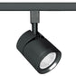 Juno Track Lighting TL381L-3WBL 13W 12V LED Cylinder Spotlight, 80 CRI, 3000K, Wide Flood, Black Finish