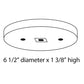 Juno Track Lighting TL540U-SL (TL540 LED SL) LED-Compatible Cylindrical Surface Monopoint with Integral Transformer, Silver