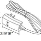 Juno TL548 LED 60W 120 12AC WH Track Lighting 60W Trac 12V AC 60-Watt LED Compatible Plug-In Electronic Transformer, Includes 10' Two-Wire Cord, White