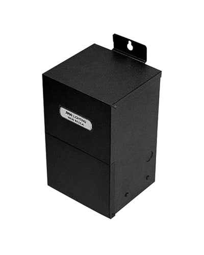 Juno Track Lighting TL575-75-BL-CP6 (MAGXFMR 1C 75W 120 12AC 6CP BL) Trac 12 or Flex 12 Magnetic Low Voltage Transformer 12V, 0.5-75 Watts, 120VAC, Includes Cord and Plug