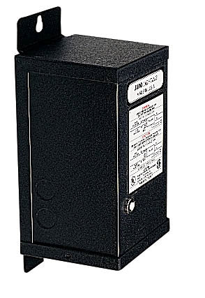 Juno Track Lighting TL576-60-BL (MAGXFMR 1C 60W 120 12AC BL) 12V-60VA Class 2 Magnetic Low Voltage Transformer, Black Finish