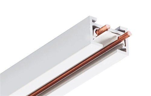 Juno Track Lighting TLR6WH (TLVR 6FT WH) 6 ft Track - Trac 12/25 Low Voltage 25 Amp Track System, White Color