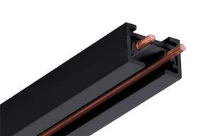 Juno Track Lighting TLR8BL (TLVR 8FT BL) 8 ft Track - Trac 12/25 Low Voltage 25 Amp Track System, Black Color
