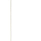 Juno Track Lighting TLR90-36-WH (TLR90 36IN WH) Trac 12/25 T-Bar 36" Ceiling Pendant Stem Feed and Mechanical Support, White Color