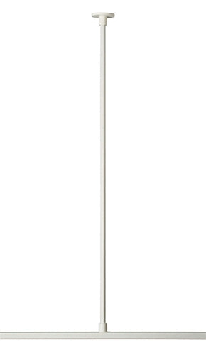 Juno Track Lighting TLR92-36-WH (TLR92 36IN WH) Trac 12/25 36" Ceiling Pendant Stem Feed and Mechanical Support Kit, White Color