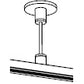 Juno Track Lighting TLR93SL (TLR93 SL) Trac 12/25 Threaded Rod Mechanical Support Kit, Silver Color