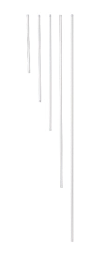 Juno TLRSK-12-WH (TLRSK 12IN WH) Trac 12 Low Voltage 12" Pendant Stem Kit for Use With TF60xxxS Transformers