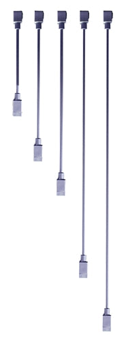 Juno Track Lighting TLRW24SL (TLRW 24IN SL) Trac 12 Low Voltage 24" Extension Wand Silver Color