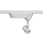 Juno Track Lighting TQJ114-4K-FL-WH 12V Quick Jack LED Mini-Cylinder Spotlight 6W, 4100K, Flood, White Finish