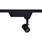 Juno Track Lighting TQJ114 G2 30K 80CRI NFL BL 12V Quick Jack LED Mini-Cylinder Spotlight 6W, 3000K, Narrow Flood, Black Finish