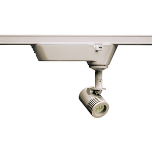 Juno Track Lighting TQJ114G2-35F-STN 12V Quick Jack LED Mini-Cylinder Spotlight 6W, 3500K, Flood, Satin Nickel Finish