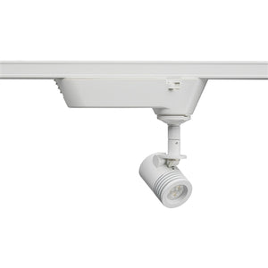 Juno Track Lighting TQJ114G2-35S-WH 12V Quick Jack LED Mini-Cylinder Spotlight 6W, 3500K, Spot, White Finish