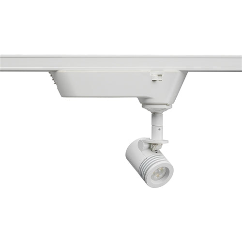 Juno Track Lighting TQJ114G2-35S-WH 12V Quick Jack LED Mini-Cylinder Spotlight 6W, 3500K, Spot, White Finish