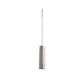 Juno TQJPL11443SNSTN Trac-Master Decorative LED Mini-Pendant 6W 12V, Cylinder Pendant with 144 inch Cord, 3000K Color Temperature, Satin Nickel Pendant Body No Glass, Satin Nickel Adapater