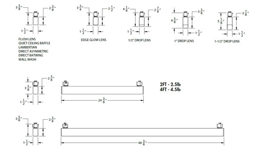 Juno TSLOT1 2FT 600LMF 30K 90CRI OFF LAM FLL WH Trac Master 2' 10W/18W/20W/36W Linear LED Light, 600 Lumens/Ft, 3000K, 90 CRI, On/Off Only, Lambertian Distribution, Flush Lens, White