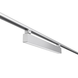 Juno TSLOT1 2FT 1000LMF 30K 90CRI OFF LAM QCBFS SL Trac Master 2' 10W/18W/20W/36W Linear LED Light, 1000 Lumens/Ft, 3000K, 90 CRI, On/Off Only, Lambertian Distribution, Quiet Ceiling Baffle, Silver Diffuser, Silver