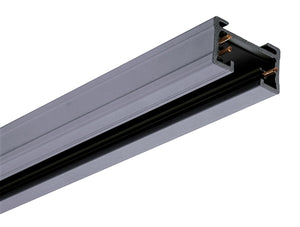 Juno TU 2FT SL Track Lighting 2 ft Track, Two Circuit Trac Master Line Voltage Track System, Silver Color