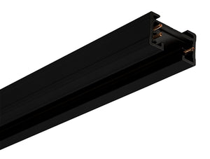Juno TU 6FT BL Trac Lighting  6 ft Track, Two Circuit Trac Master Line Voltage Track System, Black Color