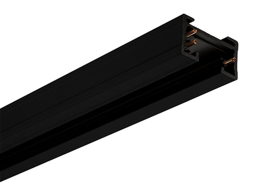 Juno TU 6FT BL Trac Lighting  6 ft Track, Two Circuit Trac Master Line Voltage Track System, Black Color