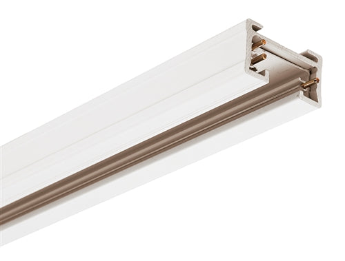 Juno TU 6FT WH Trac Lighting  6 ft Track, Two Circuit Trac Master Line Voltage Track System, White Color