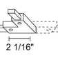 Juno Track Lighting TU24BL (TU24 BL) 2-Circuit Trac Master Adjustable Connector, Black Color