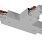 Juno Track Lighting TU25RP-SL (TU25 RP SL) 2-Circuit Trac Master T Connector Reverse Polartiy, Silver Color