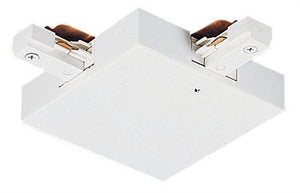 Juno Track Lighting TU35WH (TU35 WH) 2-Circuit Trac Master T-Bar Adjustable Joiner Feed, White Color