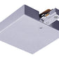 Juno Track Lighting TU36SL (TU36 SL) 2-Circuit Trac Master T-Bar End Feed, Silver Color