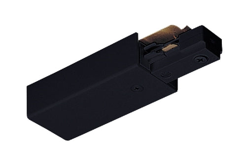 Juno Track Lighting TU38 RP BL 2-Circuit Trac Master End Feed Connector, Reverse Polarity, Black Color