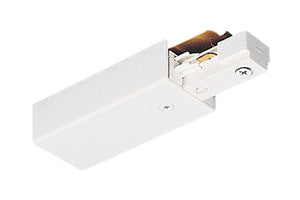 Juno Track Lighting TU38 RP WH 2-Circuit Trac Master End Feed Connector, Reverse Polarity, Wite Color