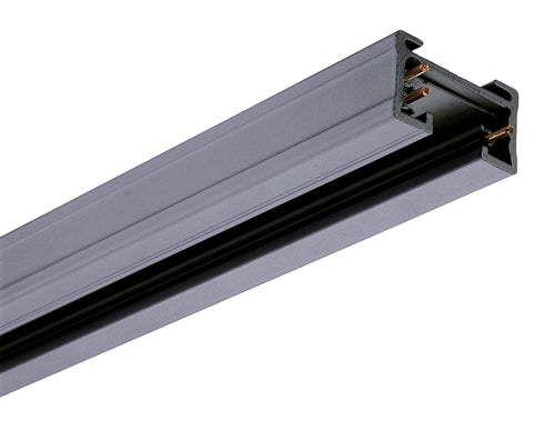 Juno Track Lighting TU4SL (TU 4FT SL) 4 ft Track - Two Circuit Trac Master Line Voltage Track System, Silver Color