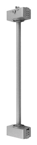 Juno Track Lighting TW18WA-SL (TEW 18IN SL WA) 18" Line Voltage Extension Wand for Fixture with Wide Adapter, Silver Color