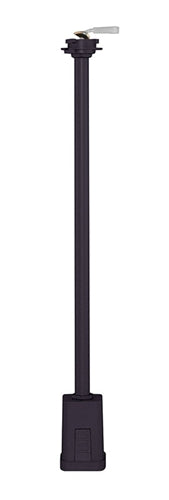 Juno Track Lighting TWL48BL (TWL12 48IN BL) 48" Low Voltage Extension Wand Black Color