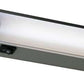 Juno Undercabinet Lighting UFL12 SL 12" 8W T5 Lamp, 3000K Fluorescent Undercabinet Fixture, Silver Finish