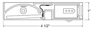 Juno Undercabinet Lighting ULH109 BZ 9" 20W 12V Low Voltage 1-Lamp Halogen Bi-Pin Lamp, Pro Halogen Undercabinet Fixture, Bronze Finish